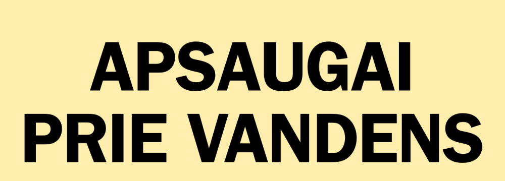 Apsaugai prie vandens