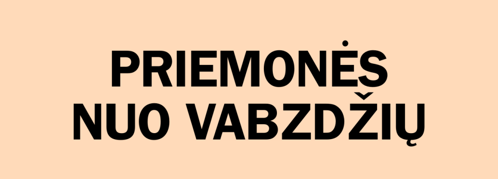 Priemonės nuo vabzdžių