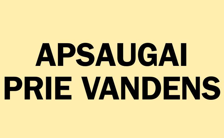 Apsaugai prie vandens