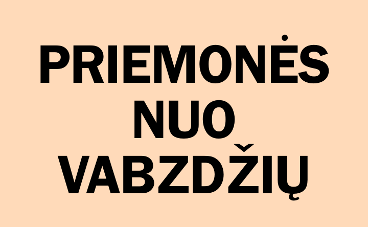 Priemonės nuo vabzdžių