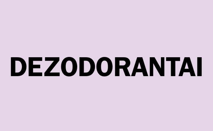 Dezodorantai