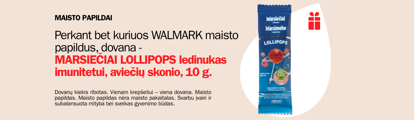 WALMARK dovanų kampanija 