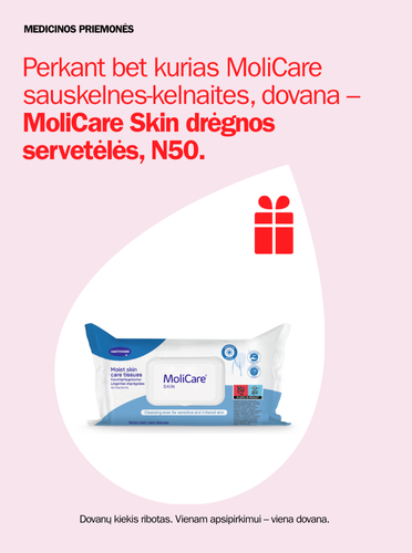 Molicare dovanų kampanija