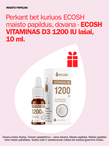 Ecosh dovanų kampanija