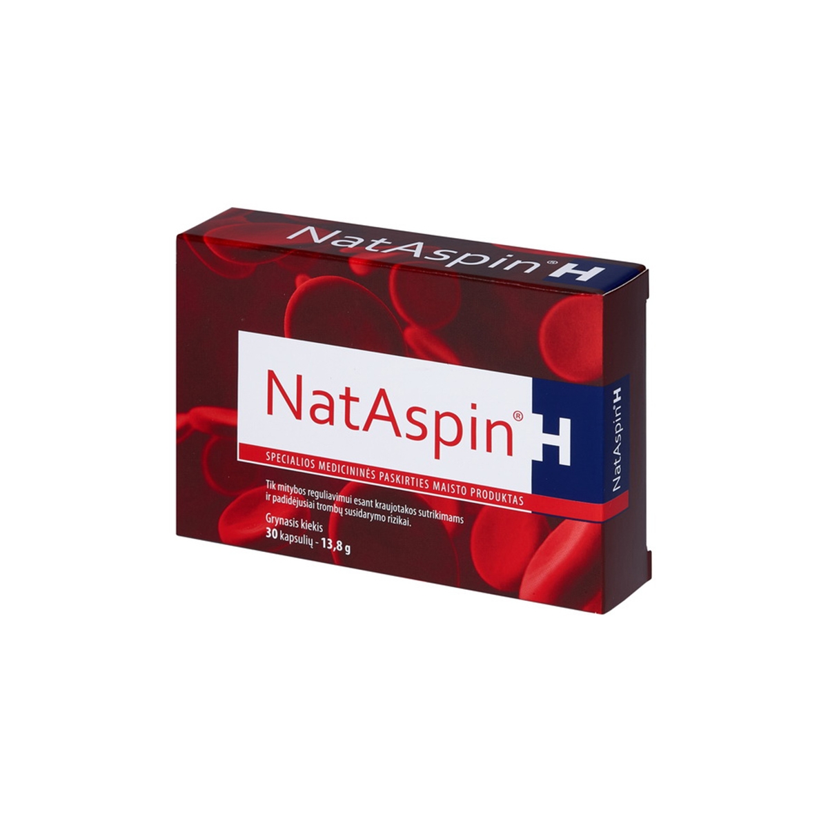 NATASPIN H, 30 kapsulių - 