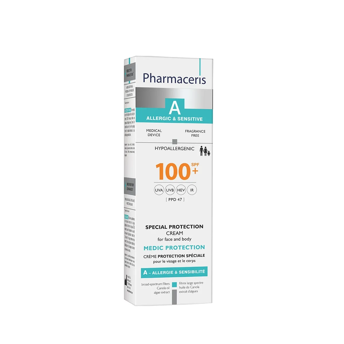 PHARMACERIS A, MEDIC PROTECTION, SPF100, 75ml - 