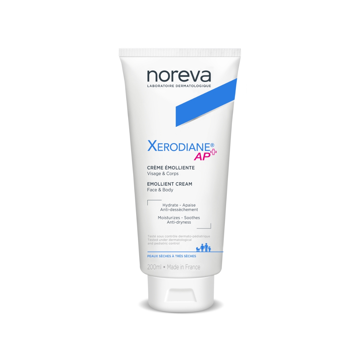 NOREVA emolientas XERODIANE AP+, 200ml - 