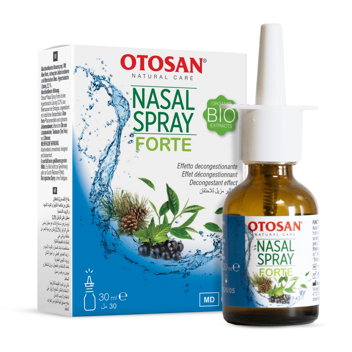 NOSIES PURŠKALAS „OTOSAN® FORTE“, 30 ml - 