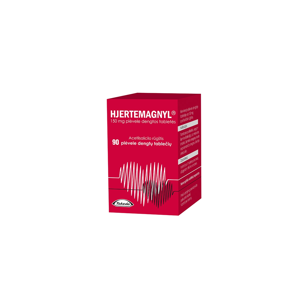 Hjertemagnyl 150mg plėv.dengt.tab. N90 - 