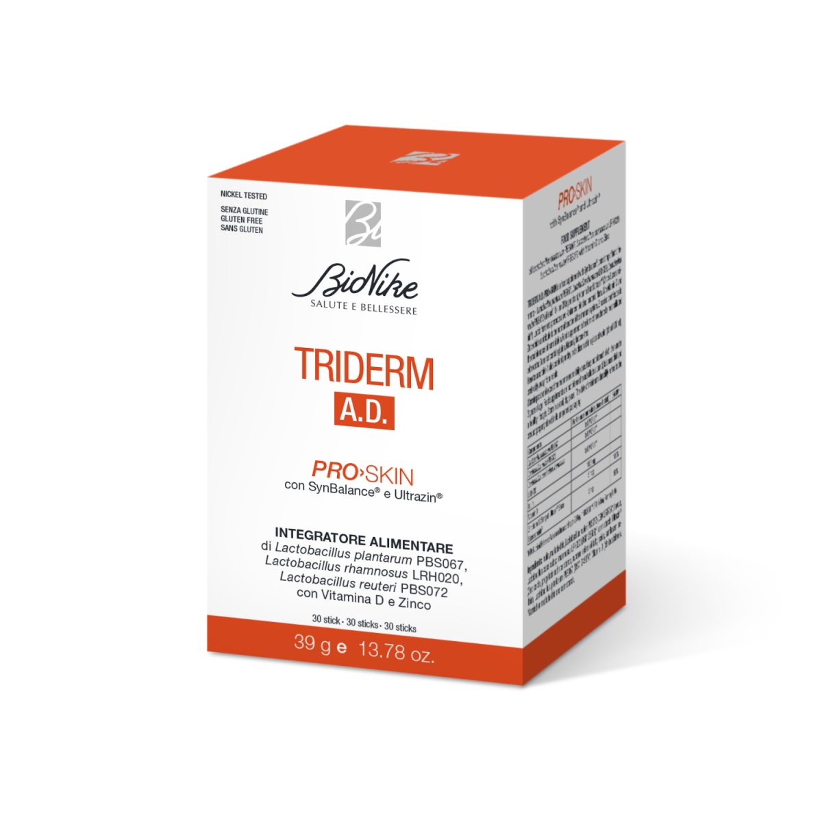 BIONIKE kapsulės TRIDERM AD PRO›SKIN, N30 - 