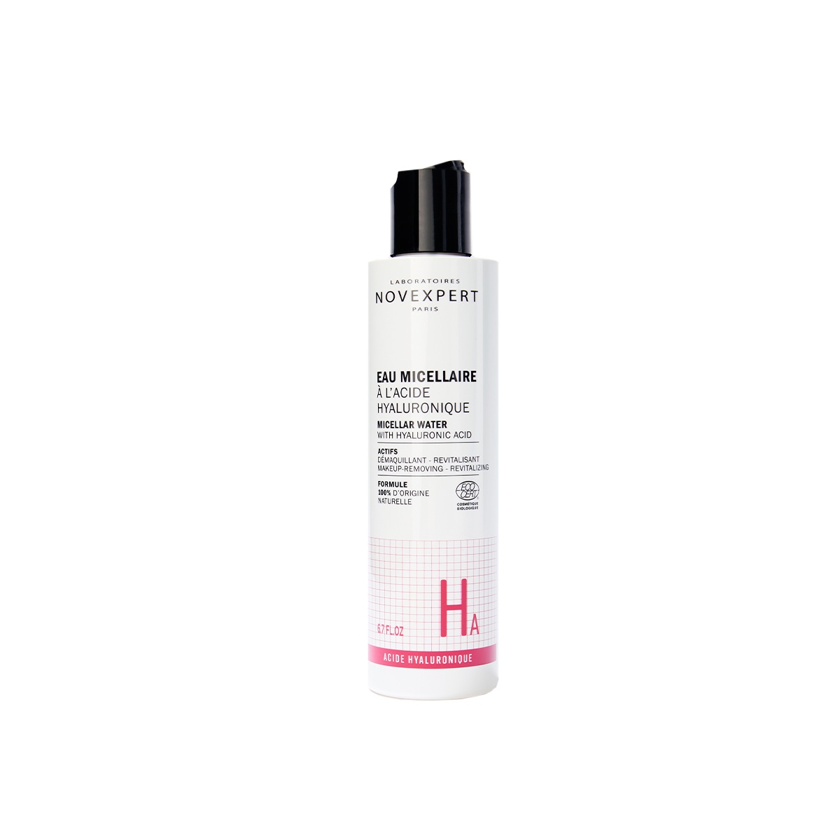 NOVEXPERT micelinis vanduo su hialurono rūgštimi, 200ml - 