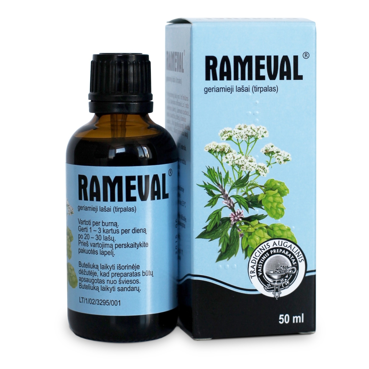 Rameval geriamieji lašai, tirpalas 50ml - 