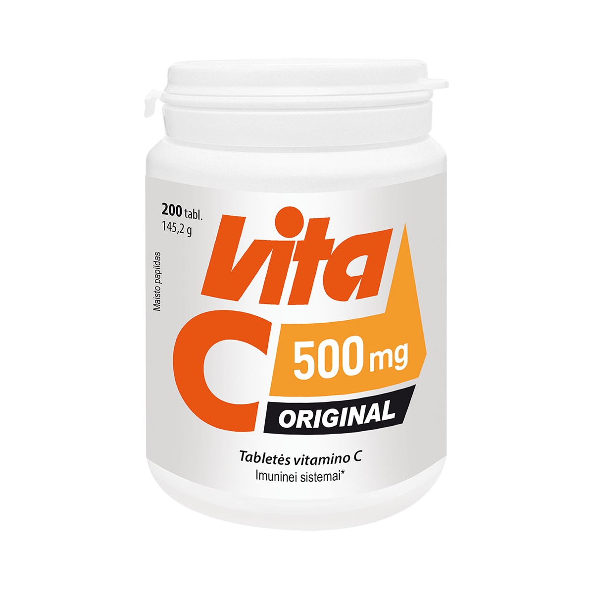 VITABALANS C-VITA ORIGINAL 500mg, 200 tablečių - 
