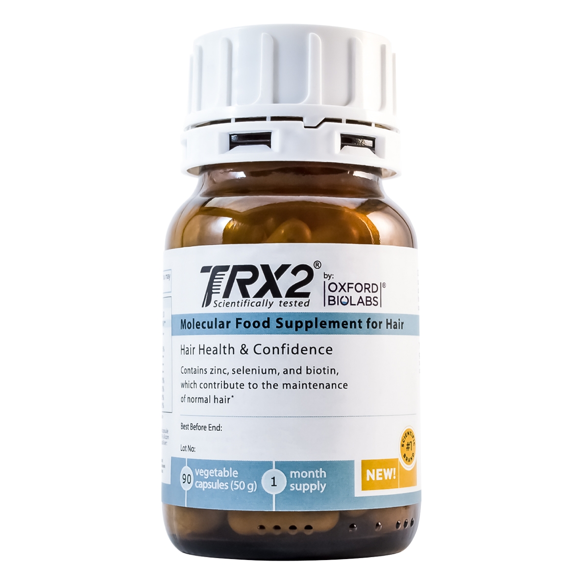 TRX2® papildai plaukams OXFORD BIOLABS, N90 - 