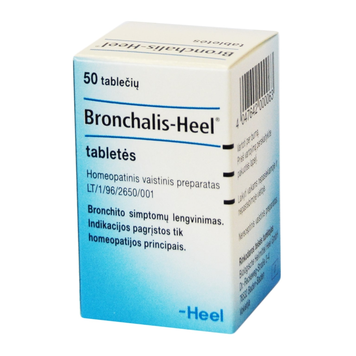 Bronchalis Heel tab. N50 - 