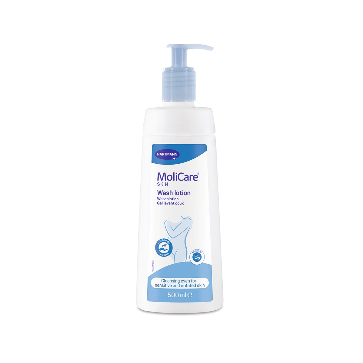 HARTMANN prausiamasis losjonas MOLICARE SKIN, 500ml - 