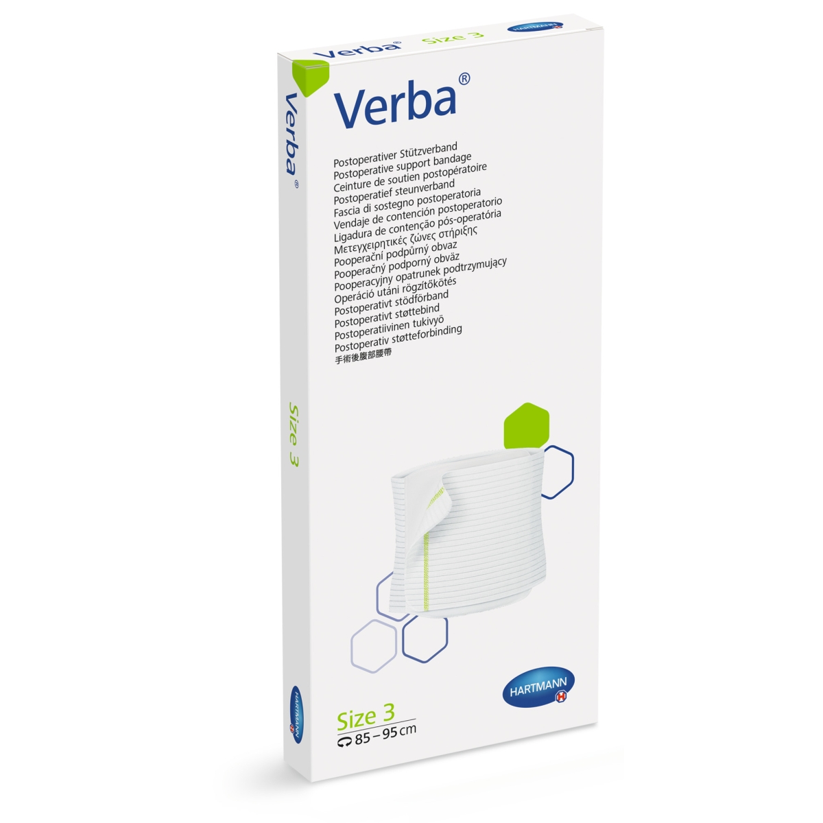 HARTMANN pooperacinis palaikomasis diržas VERBA, 3 dydis, 85-95cm, N1 - 