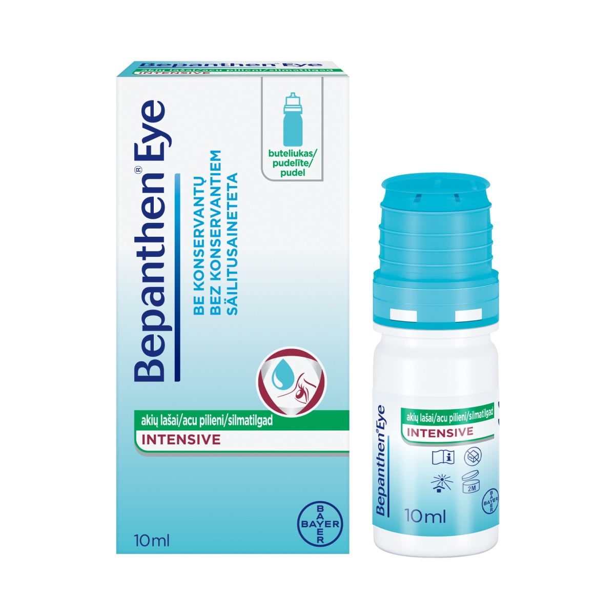 Bepanthen Eye Intensive akių lašai 10ml -  1