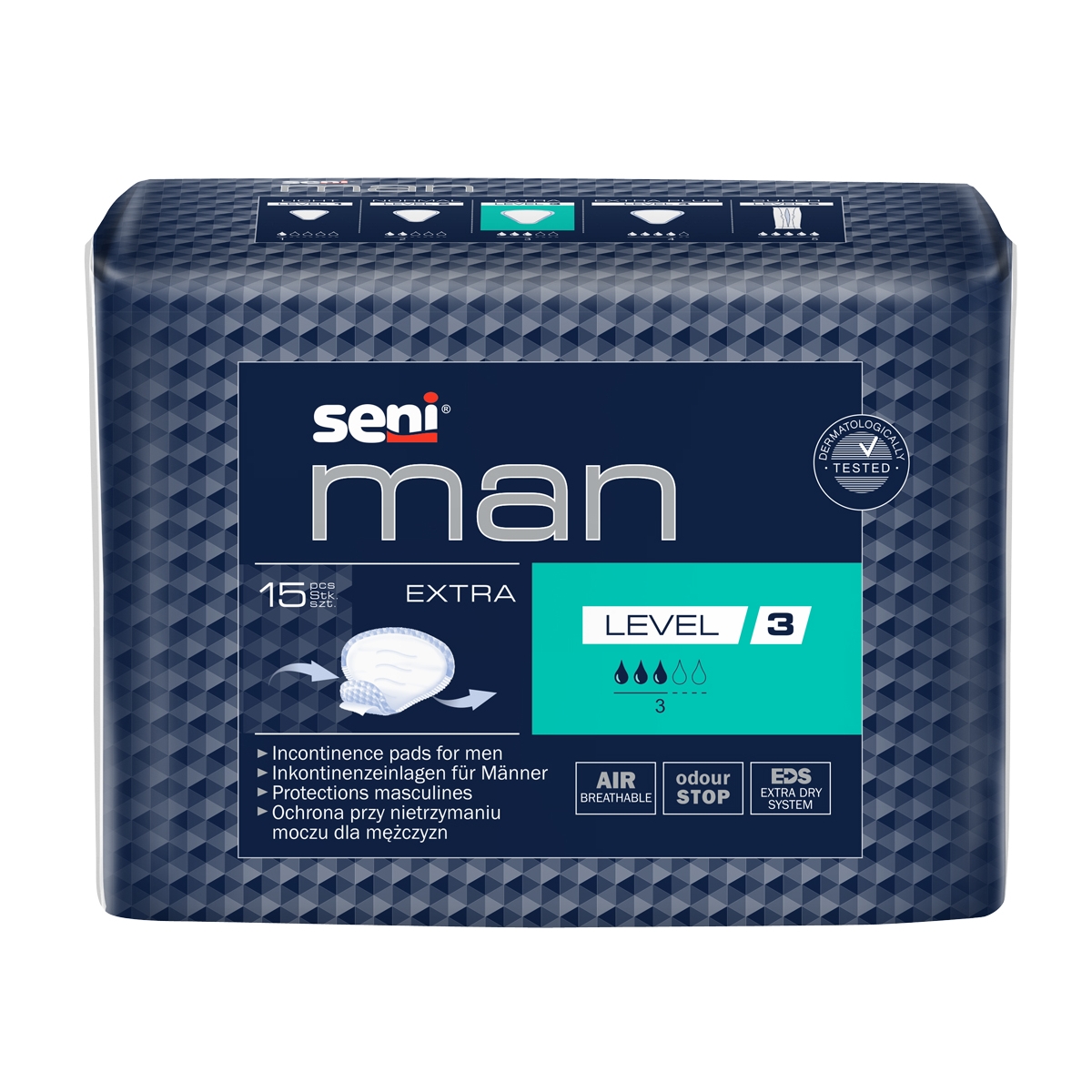 SENI MAN Extra Level 3 įklotai, N15 - 