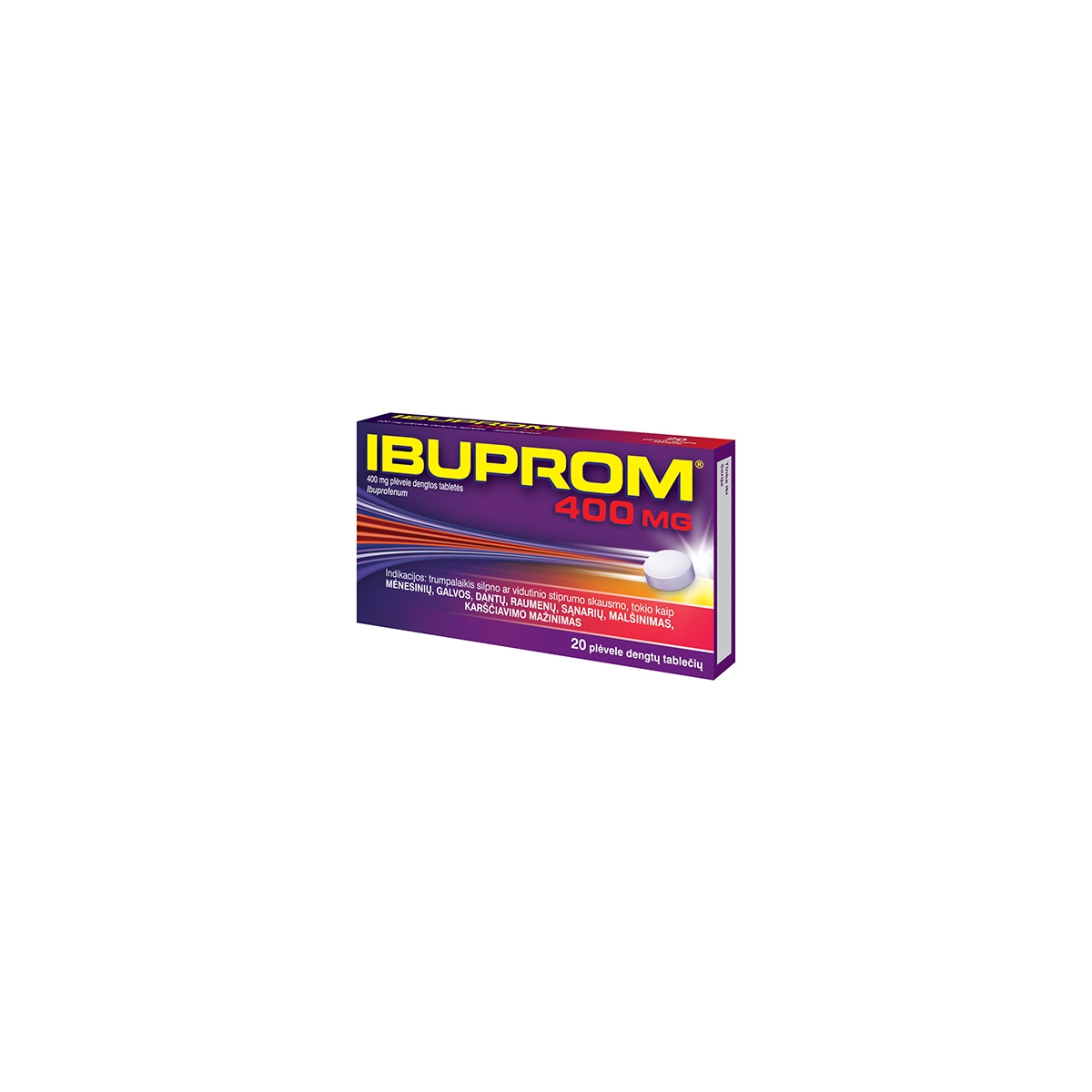 Ibuprom 400mg tab. N20 - 