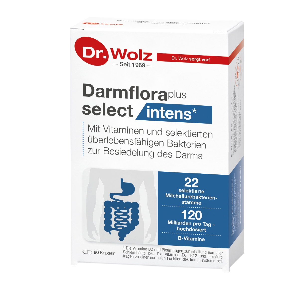 Dr. Wolz Darmflora plus select intens N80 - 