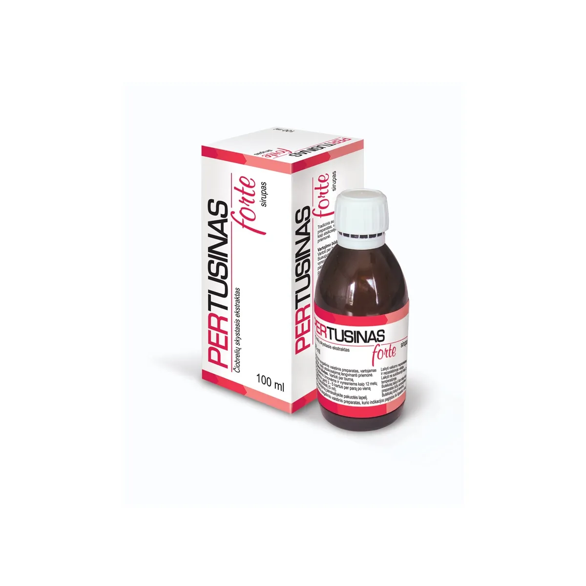 Pertusinas forte 307.5mg/ml sirupas 100ml - 