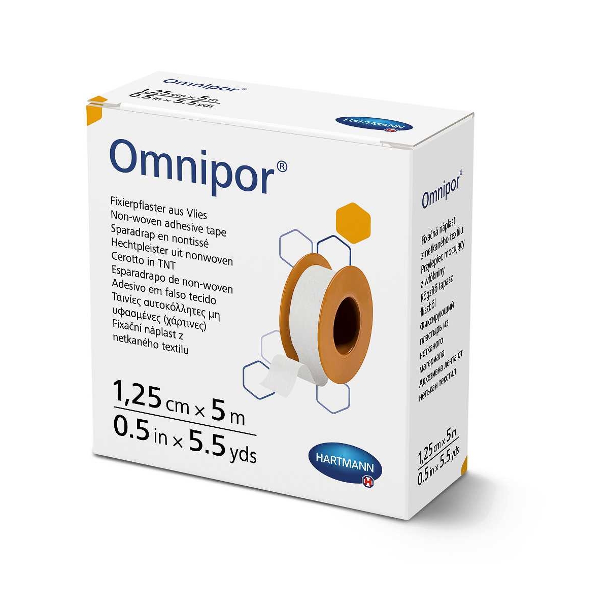 HARTMANN pleistras OMNIPOR, 1.25cm x 5cm, N1 - 
