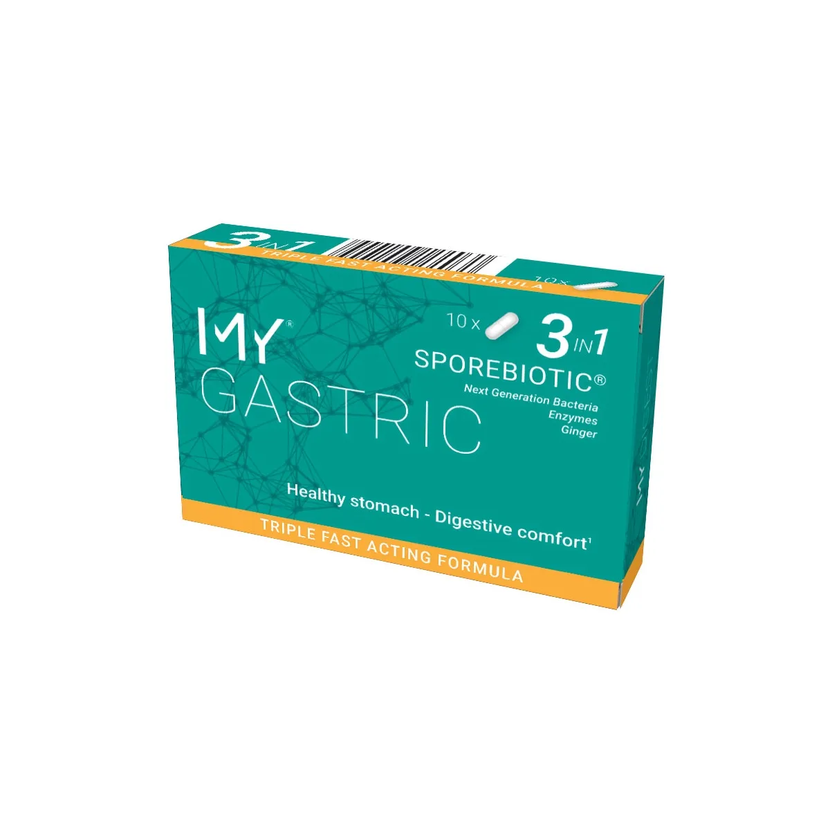 MY GASTRIC SPOREBIOTIC gyvybingosios bakterijos, 10 kapsulių - 