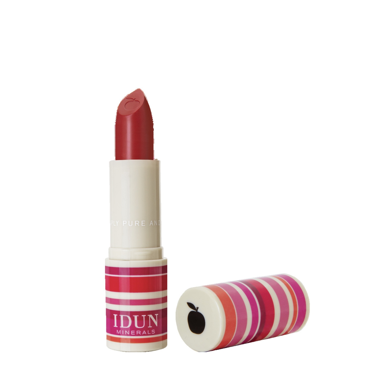 IDUN MINERALS matiniai lūpų dažai KORSBAR Nr. 6104, 4g - 