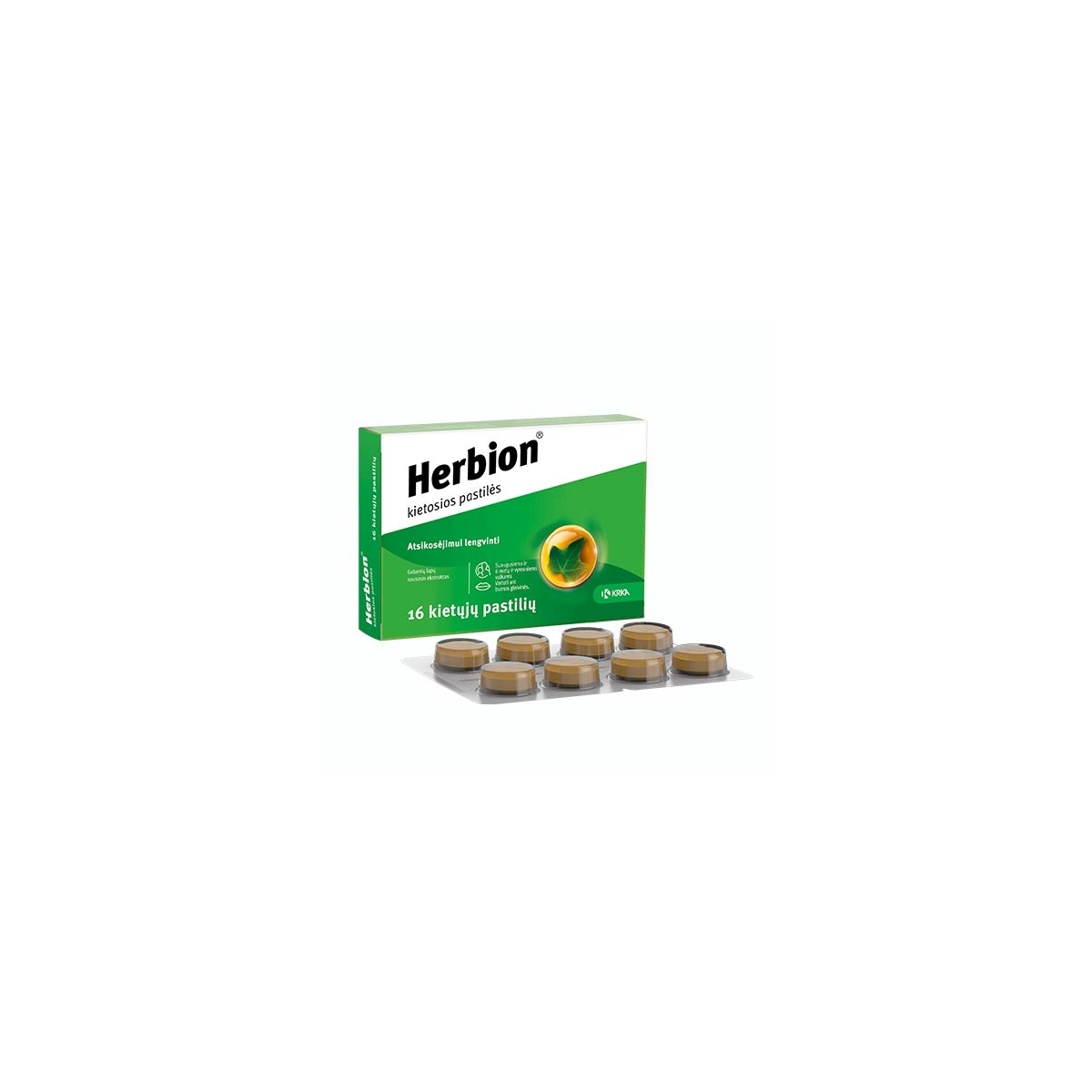 Herbion 35mg kietosios pastilės N16 - 