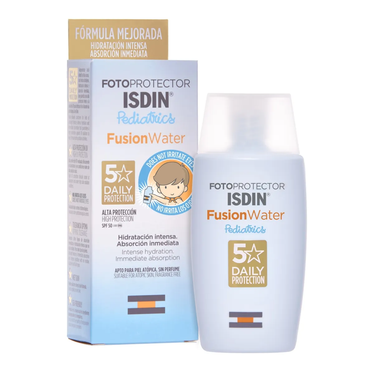 ISDIN PEDIATRICS mineralinė emulsija vaikams ir kūdikiams SPF50, 50ml - 