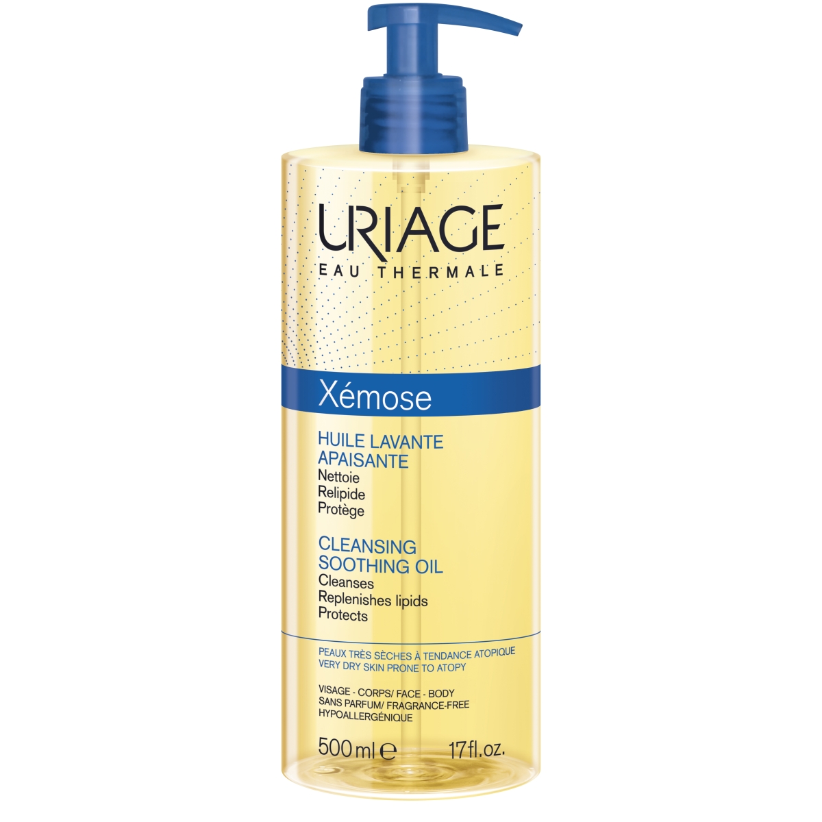 URIAGE aliejinis prausiklis XEMOSE HUILE, 500ml - 