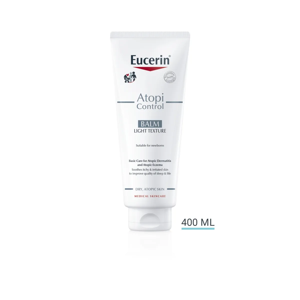 EUCERIN balzamas sausai, atopinei odai ATOPICONTROL, nuo 3 mėn., 400ml - 