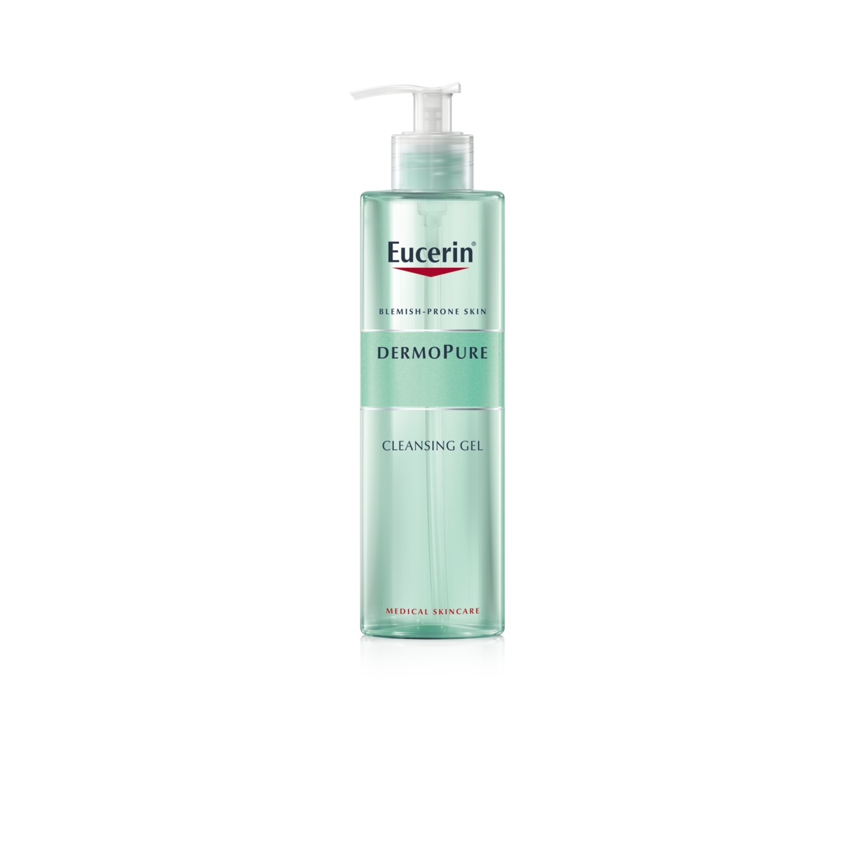 EUCERIN® DermoPure prausimosi gelis į aknę linkusiai odai, 400ml - 