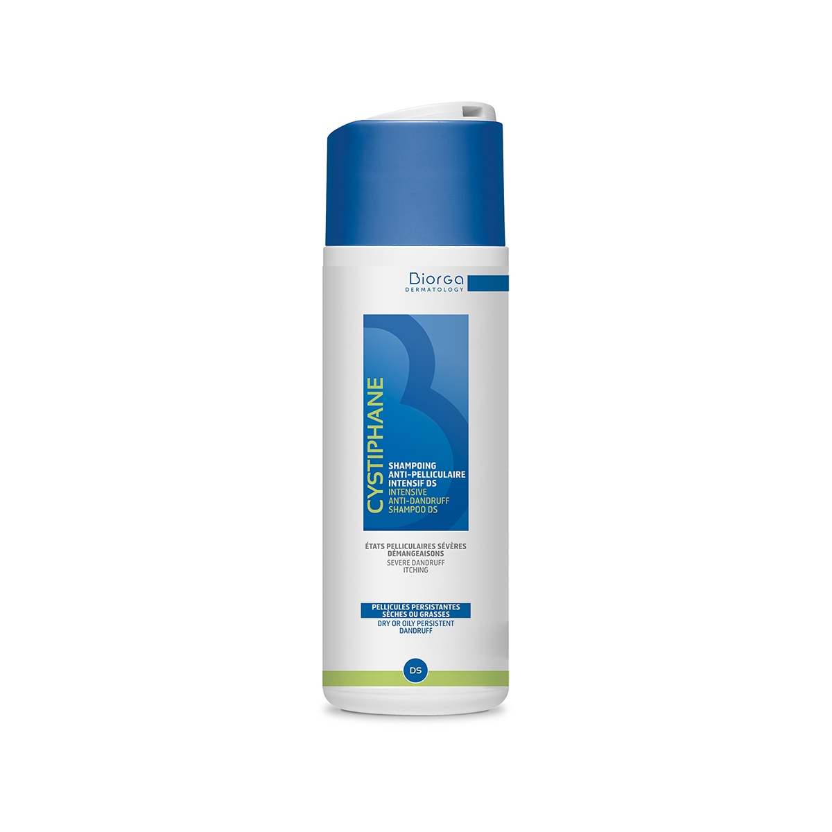 BIORGA šampūnas nuo intensyvaus pleiskanojimo CYSTIPHANE DS, 200ml - 