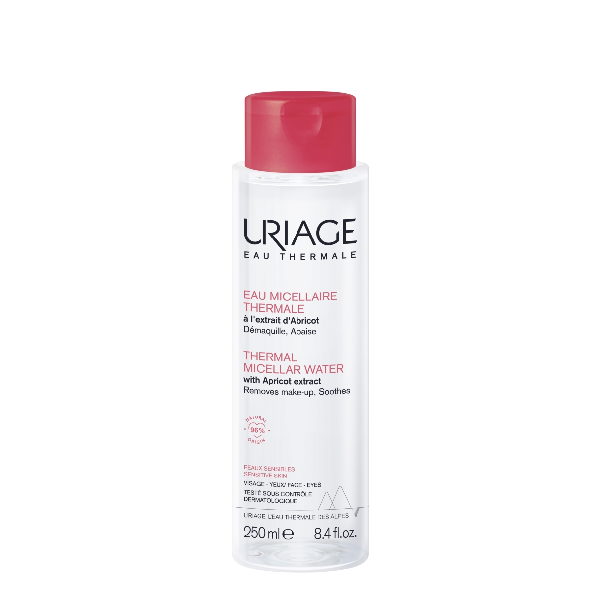 URIAGE micelinis valomasis vanduo jautriai odai, 250ml - 