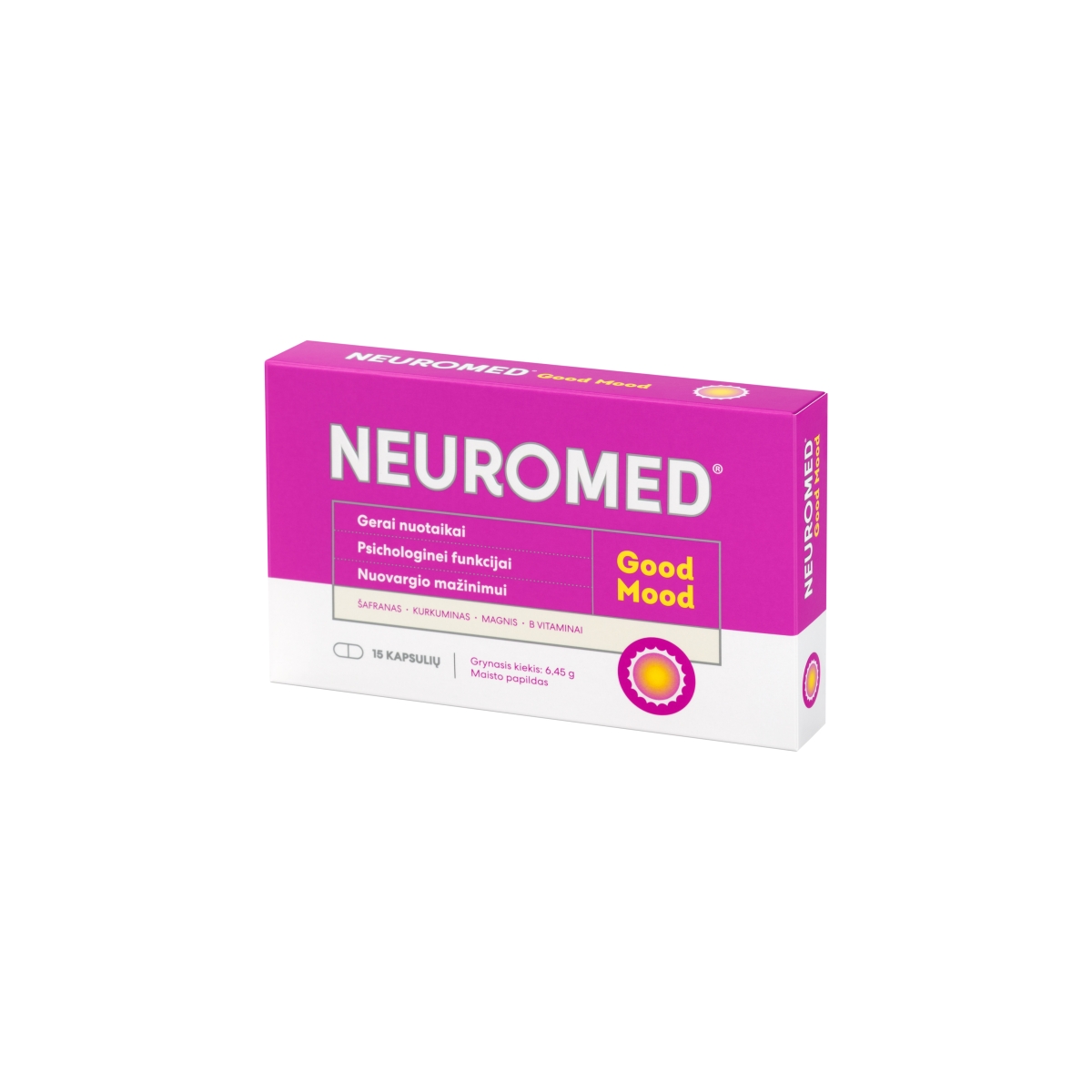 NEUROMED GOOD MOOD, 15 kapsulių - 