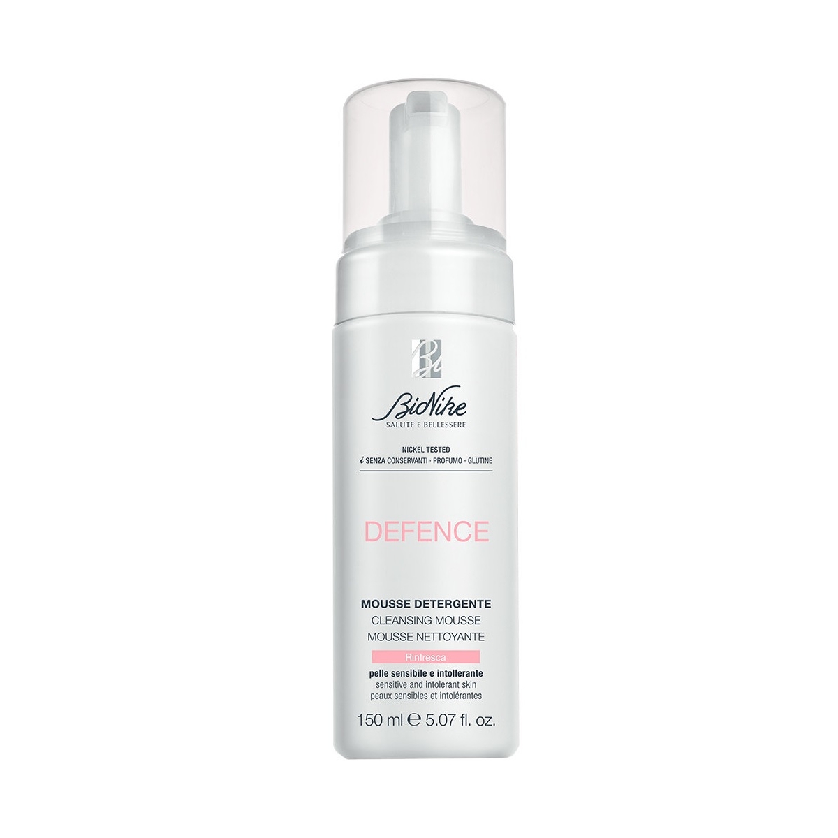 BIONIKE valomosios putos jautriai veido odai DEFENCE, 150ml - 