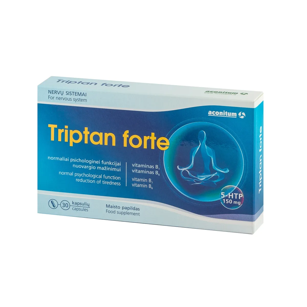 ACONITUM TRIPTAN FORTE, 30 kapsulių - 