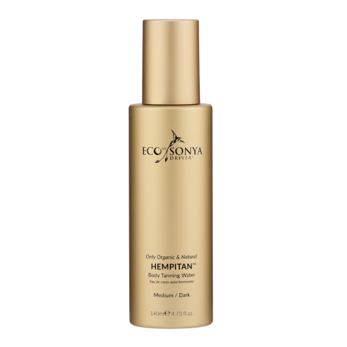 ECO BY SONYA purškiamas įdegio vanduo HEMPITAN, 140ml - 
