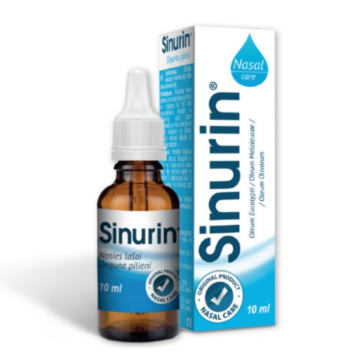 SINURIN nosies lašai, 10ml - 