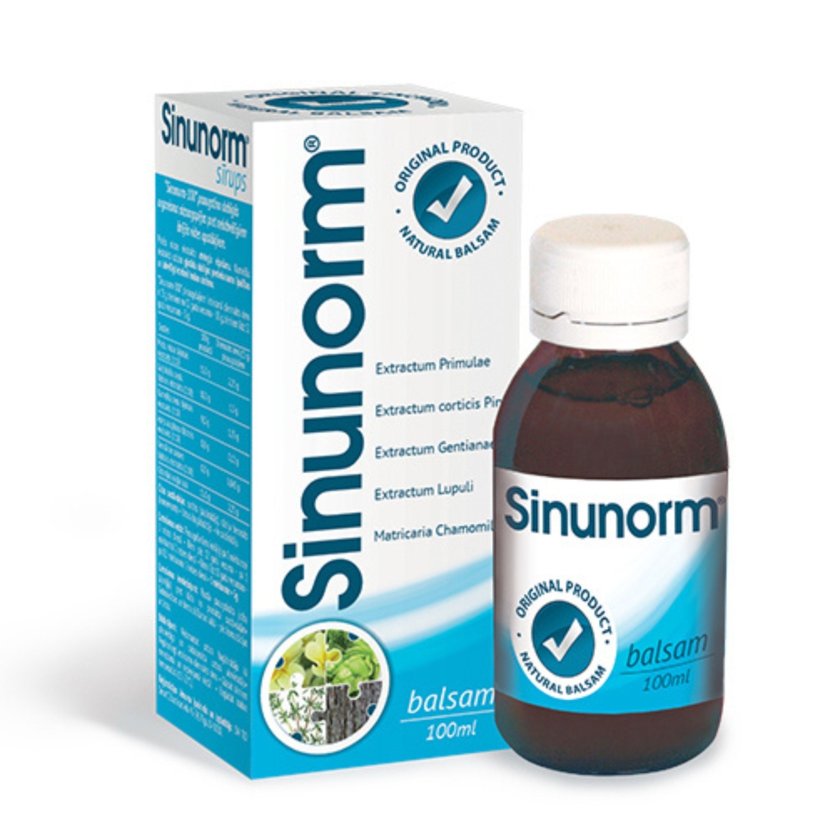 SINUNORM sirupas, 100ml - 