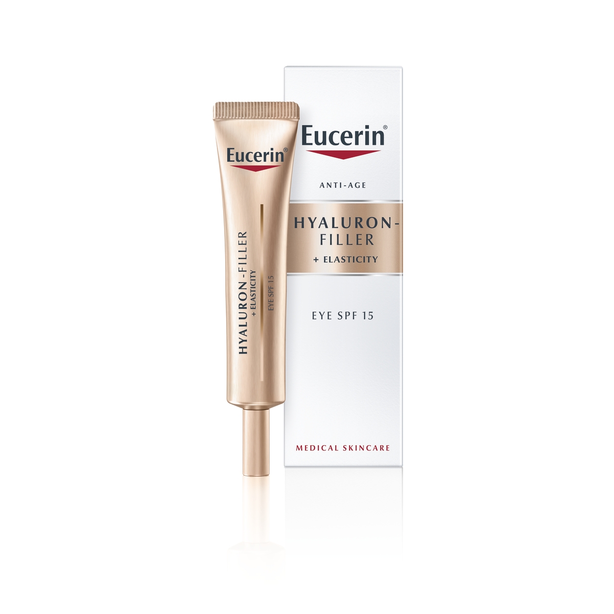 EUCERIN® Hyaluron-Filler + Elasticity akių srities kremas , 15ml - 