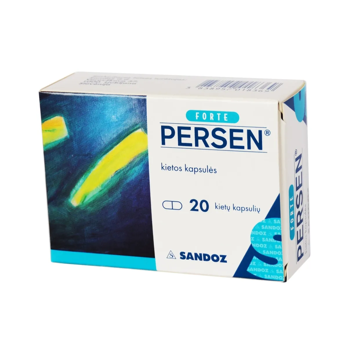 Persen forte kietos kapsulės N20 - 