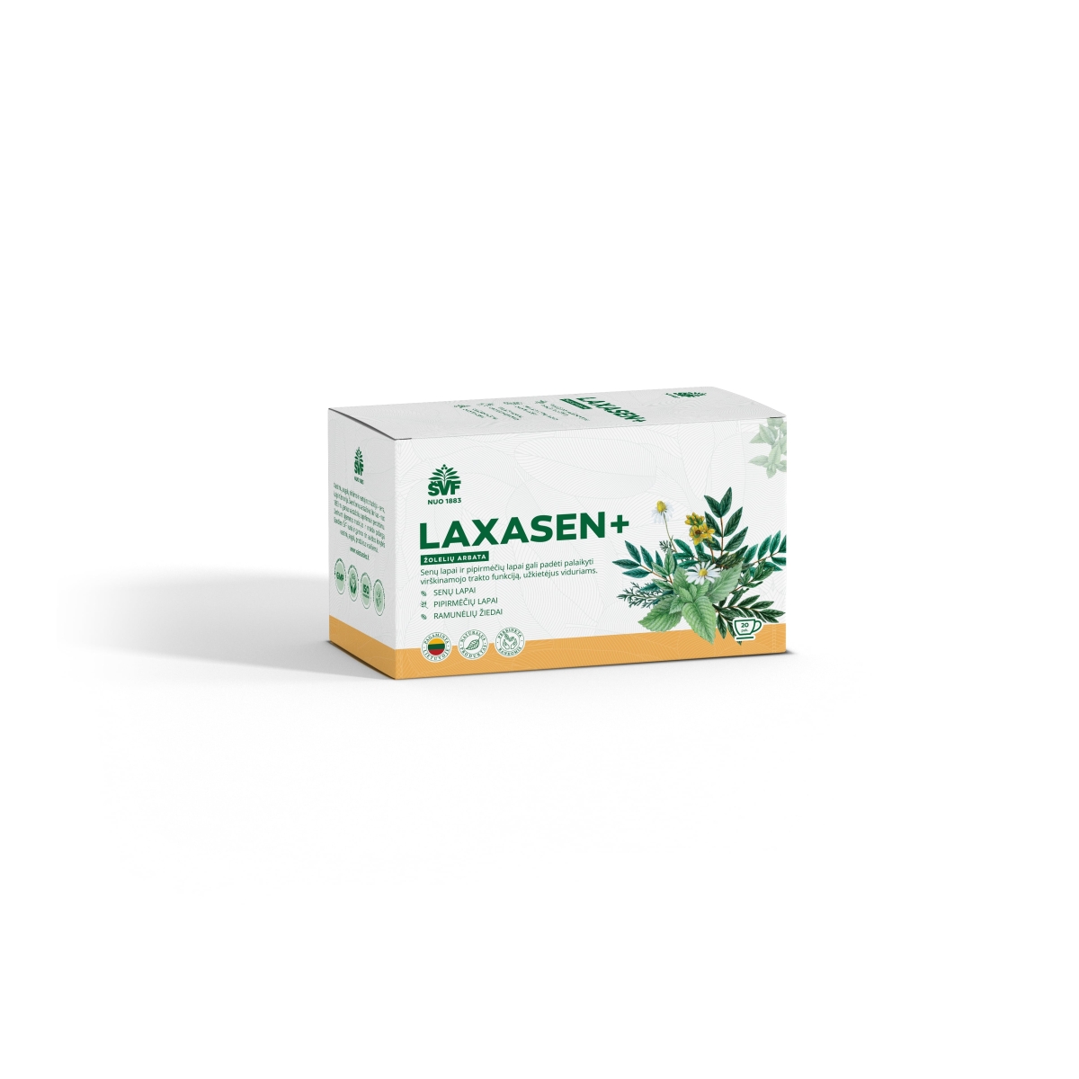 ŠVF žolelių arbata LAXASEN+, 1.5g x N20 - 