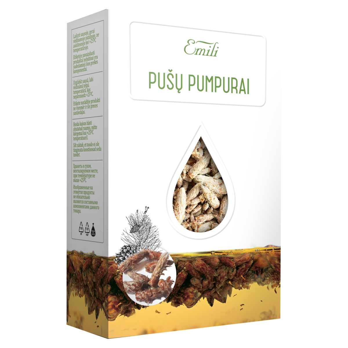 EMILI pušų pumpurai, 40g - 