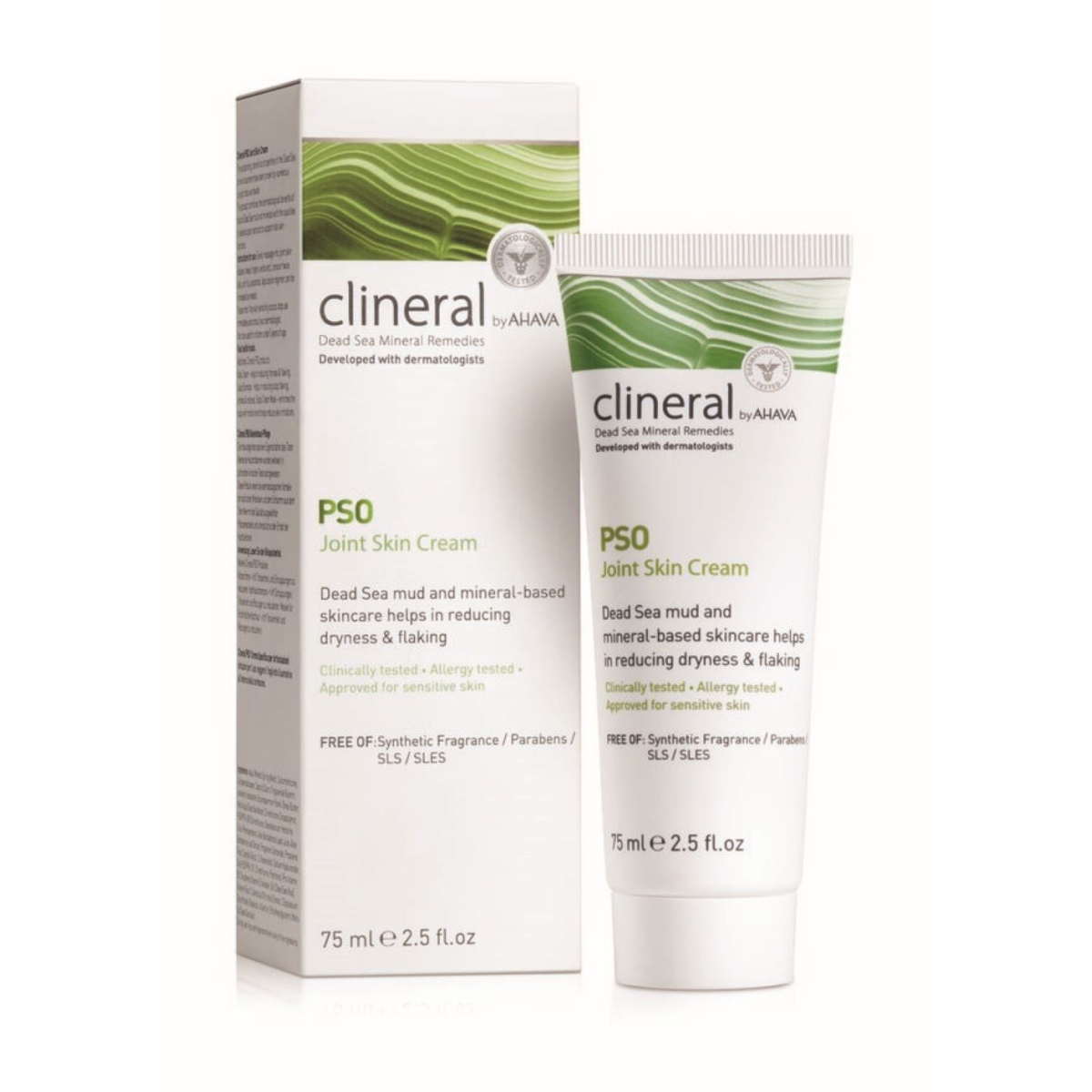CLINERAL BY AHAVA sąnarių odos kremas PSO, 75ml - 