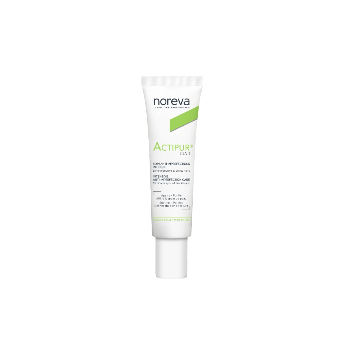 NOREVA priemonė nuo spuogų 3 in 1 ACTIPUR, 30ml - 
