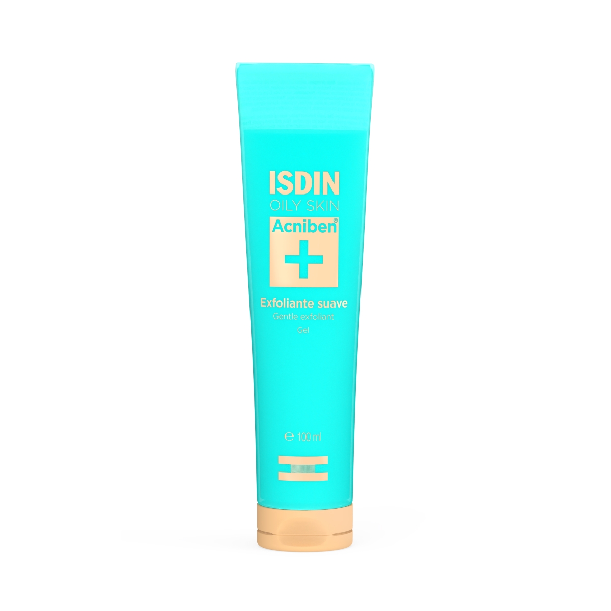 ISDIN šveičiamasis veido gelis su mikrogranulėmis ACNIBEN, 100ml - 