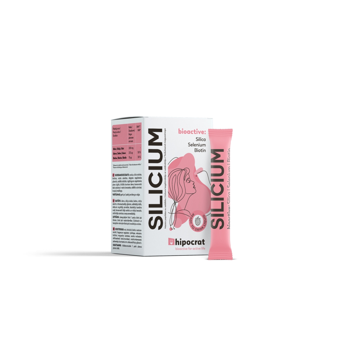 Hipocrat SILICIUM gelis, N14 - 